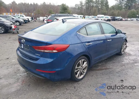 2017 Hyundai Elantra Limited из США, поврежденный, VIN 5NPD84LF0HH128366